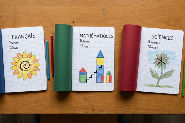 Pages de garde créatives réalisées avec des amorces abstraites